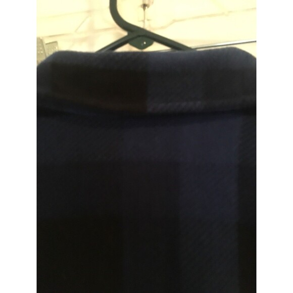Chaps Men's Plaid Button Down Shirt Fleece Long Sleeve Size Medium - Picture 6 of 6